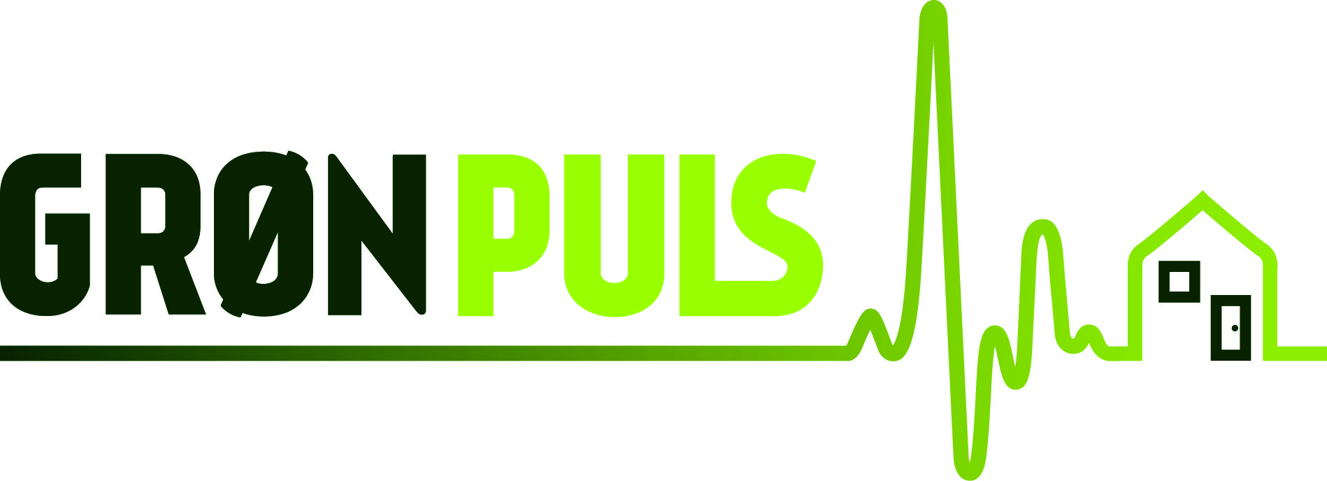 Grøn puls logo