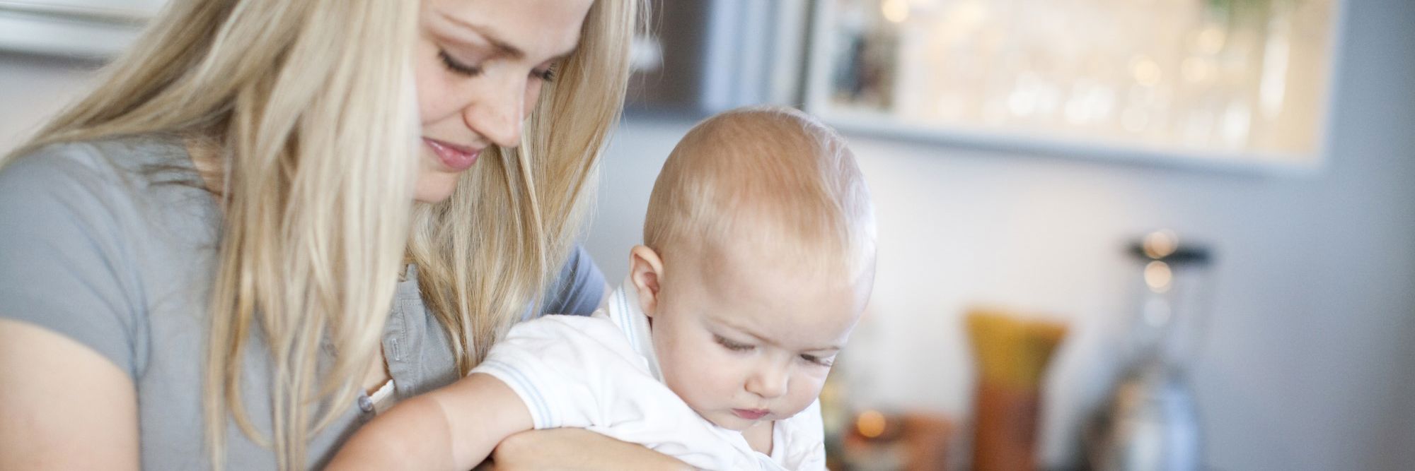 Mor med barn