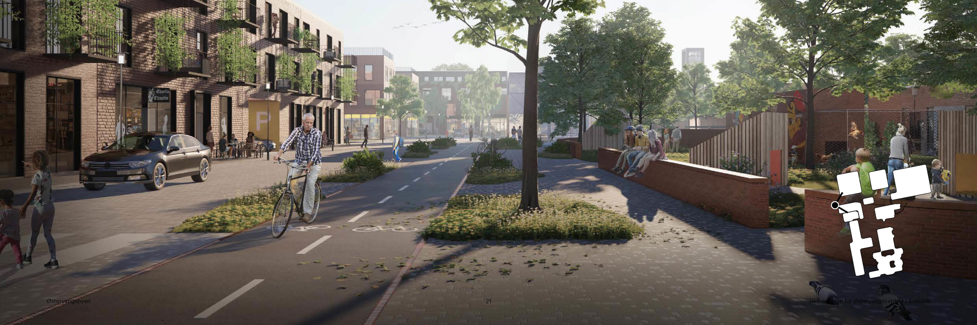 Illustration Østervangsbyen