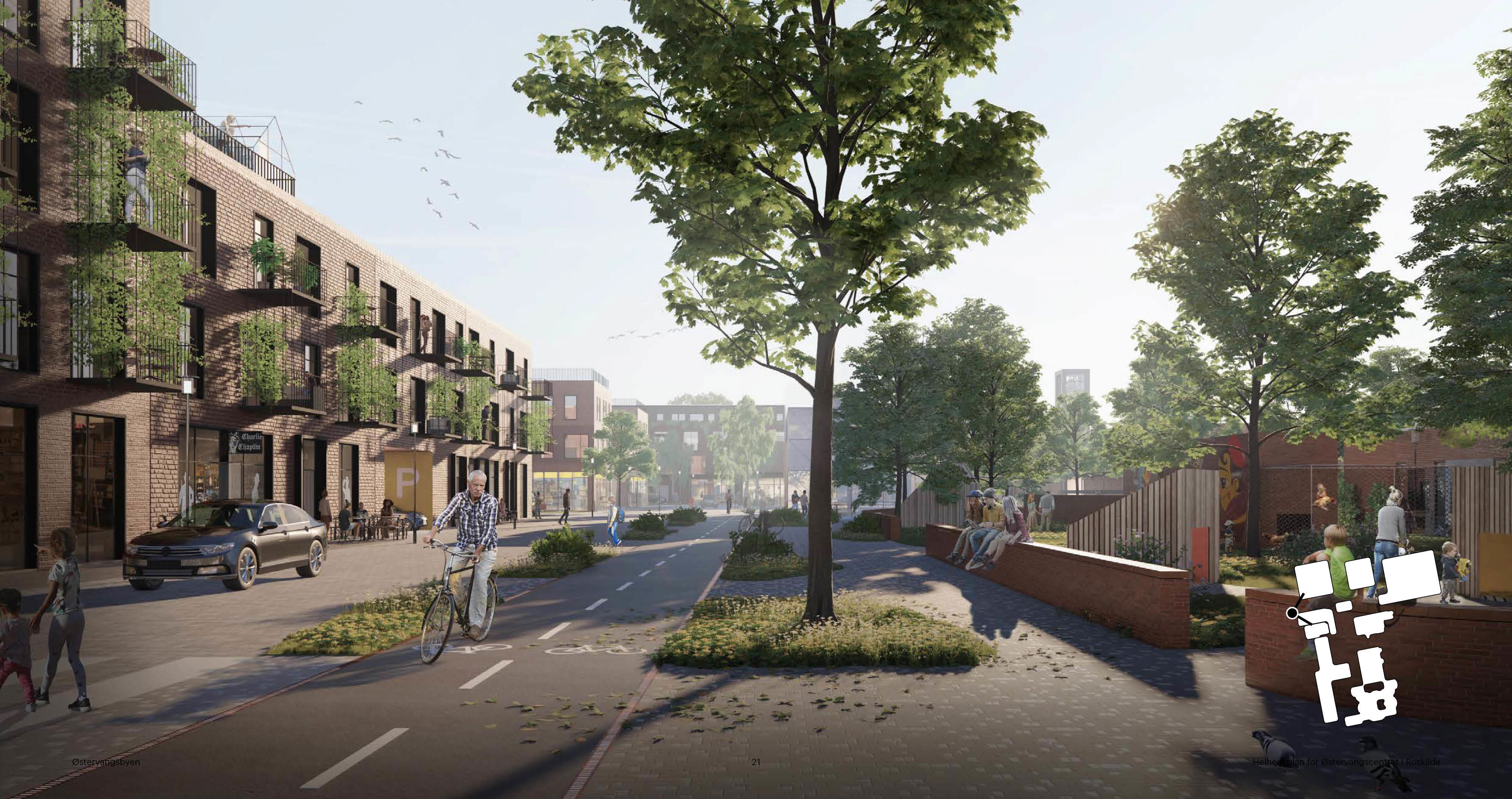 Illustration Østervangsbyen