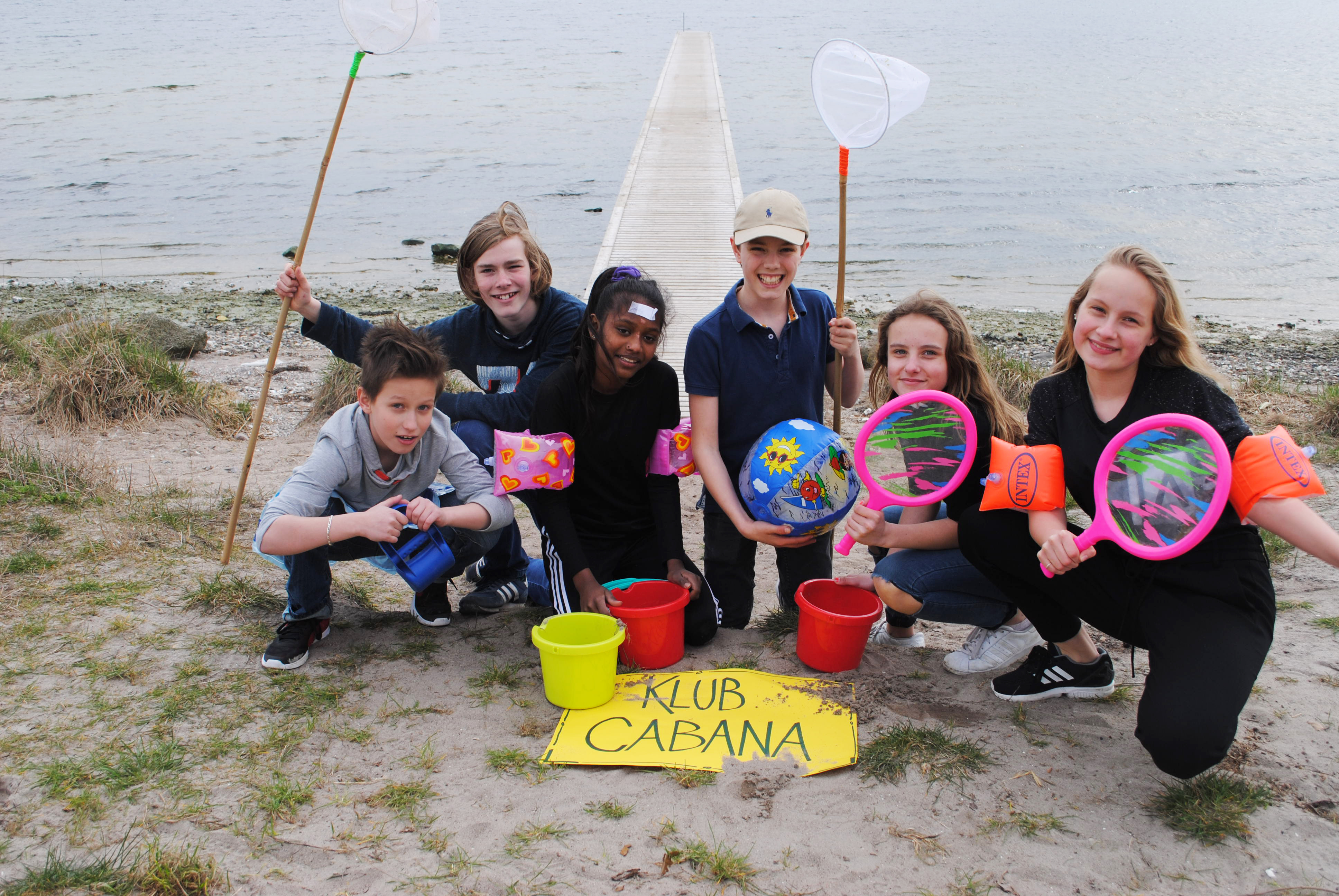 Klubbørn på Klub Cabana på Vigen