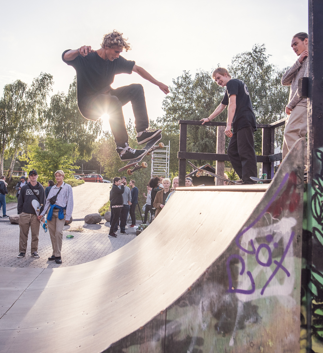 Skatere udfordrer sig selv og hinanden til Skatefestivallen, SMACK